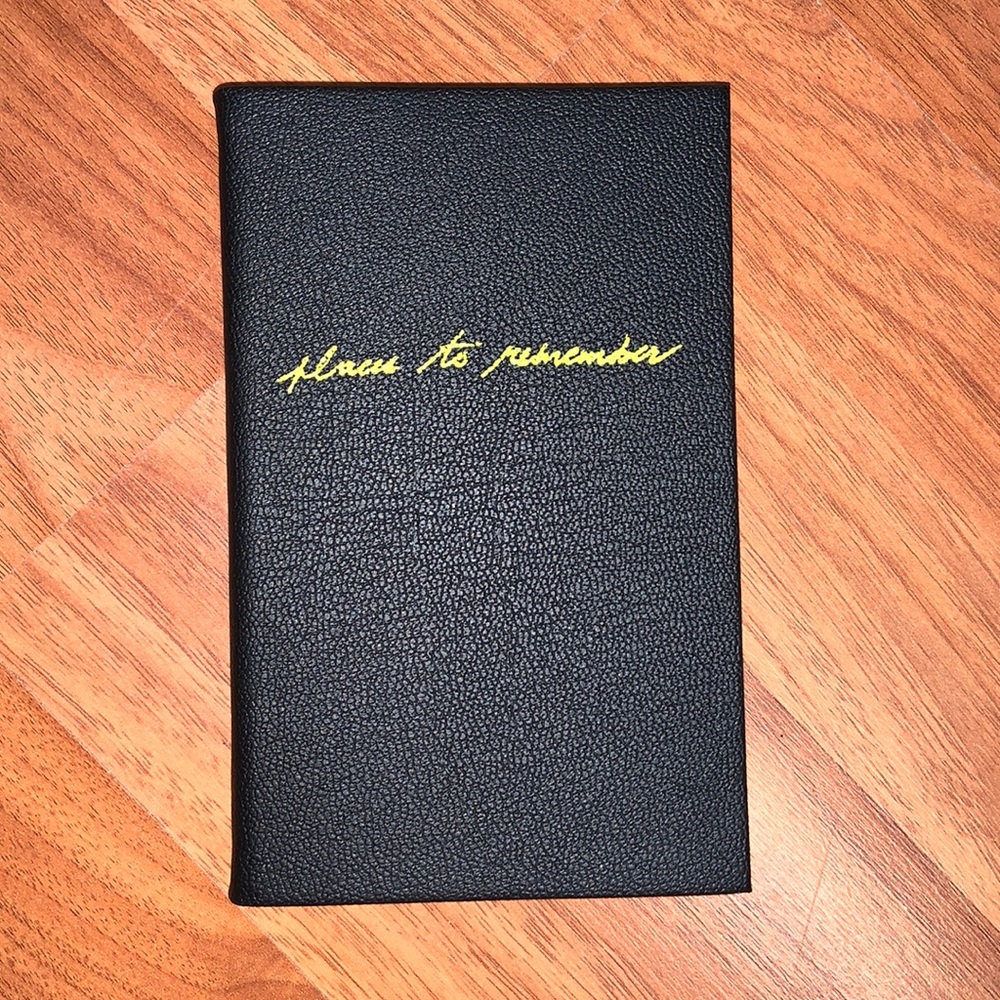 Brand New in Packaging Catherine Malandrino Leather Reminder Book